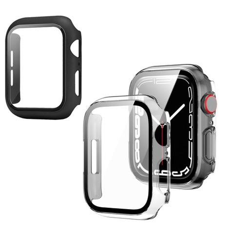 2-Pack Apple Watch Skal + Glas Skydd - Fullständigt Skydd