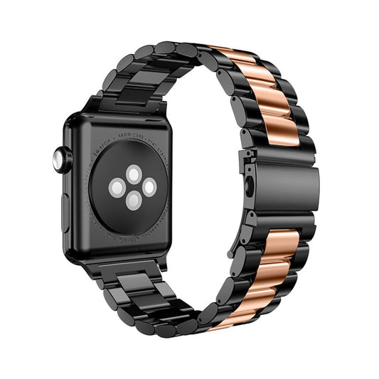 Elegant Metallarmband i Rostfritt Stål för Apple Watch