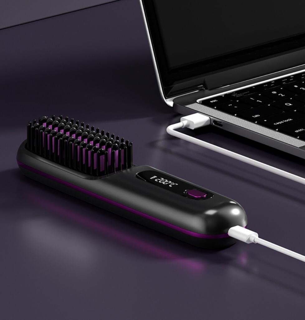 USB Hårplattång – Trådlös, Laddningsbar och Kompakt